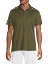 J. Lindeberg Men's Lionel Polo Shirt In Green