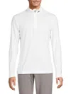 J. Lindeberg Men's Tour Tech Quarter-zip Mid Layer Shirt