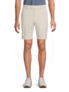 J. Lindeberg Men's Vent Solid Shorts In Neutral