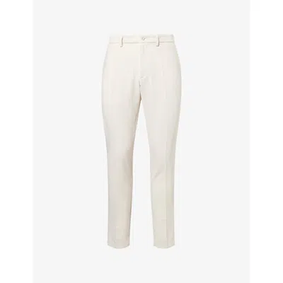 J. Lindeberg Mens Moonbeam Elof Straight-leg Woven Trousers In White