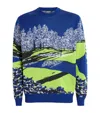 J. Lindeberg Merino Wool Alexander Jacquard Sweater