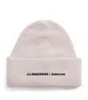 J. Lindeberg Merino Wool Solarcore Beanie In Sand