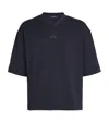 J. Lindeberg Mesh-jersey Milos T-shirt In Navy