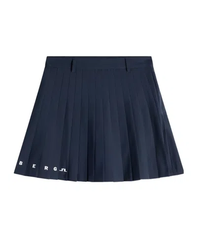 J. Lindeberg Nadia Skirt In Blue