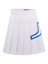 J. LINDEBERG NAOMI SKIRT BRIDGE IN WHITE