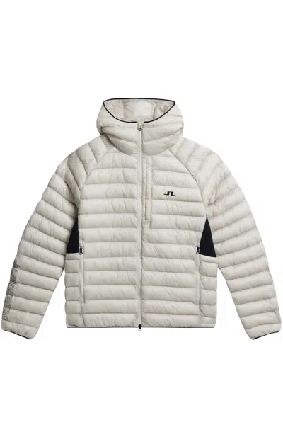 J. Lindeberg J.lindeberg Niko Quilted Down Jacket In Beige