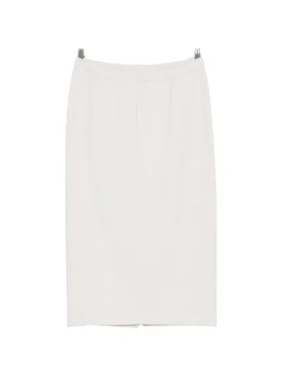 J. Lindeberg Paula Jersey Midi Skirt In Neutral