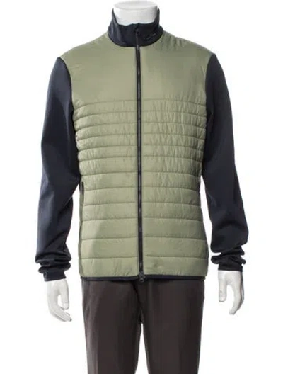 Pre-owned J. Lindeberg Performance Jacket In Green