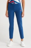 J. Lindeberg Pia Performance Crop Golf Pants In Estate Blue