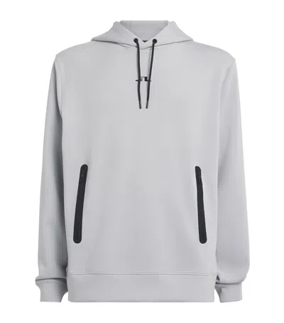 J. Lindeberg Pine Hoodie In Grey
