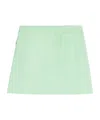 J. Lindeberg Pleated Skirt In Green