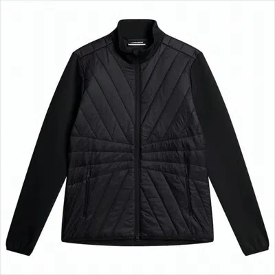 J. Lindeberg Quilted Black Jacket