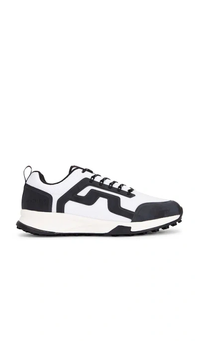 J. Lindeberg Range Finder Golf Sneaker In Black