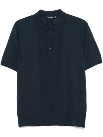 J. Lindeberg Reymond Polo Shirt In Blue