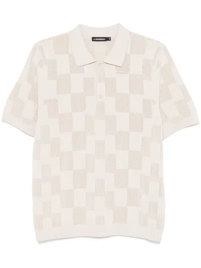 J. Lindeberg Reymond Polo Shirt In Neutrals