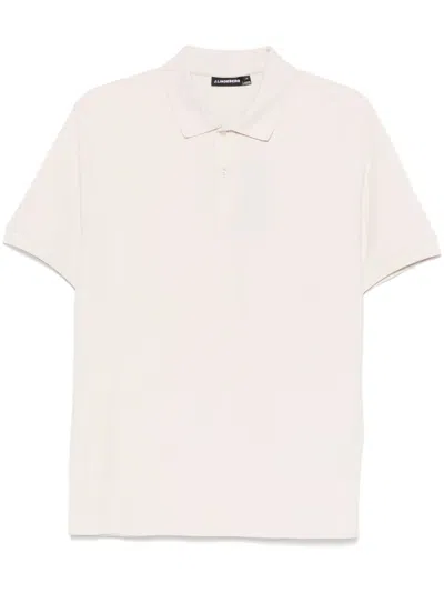 J. Lindeberg Rudy Polo Shirt In Neutrals