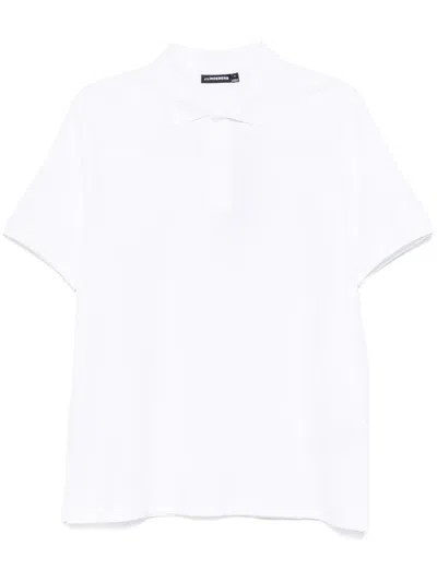 J. Lindeberg Rudy Polo Shirt In White