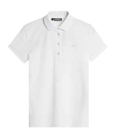 J. Lindeberg Short-sleeved Polo Shirt In Yellow