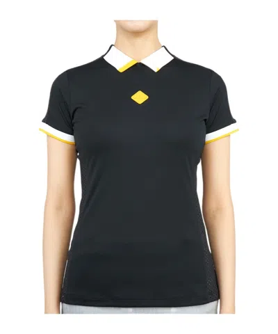 J. Lindeberg Short-sleeved T-shirt In Black