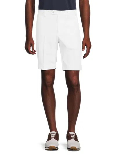 J. Lindeberg Solid Golf Shorts In White