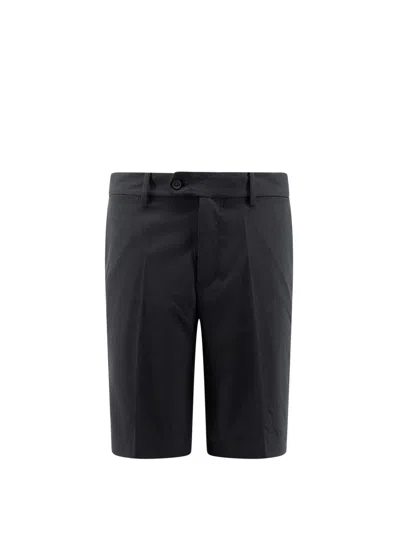 J. Lindeberg Technical Fabric Bermuda Shorts In Navy