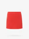 J. Lindeberg Technical Jersey Skirt In Red
