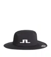 J. Lindeberg Tour Bucket Hat In Black