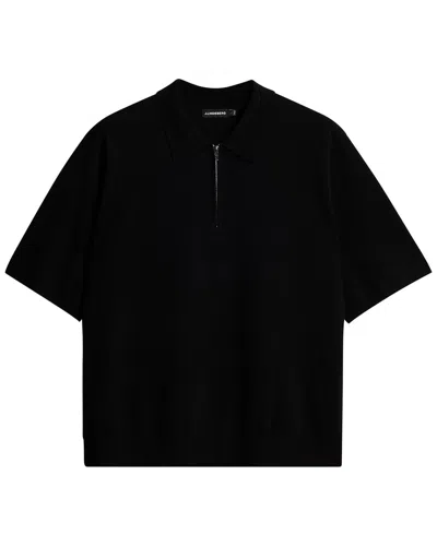 J. Lindeberg Tyler Quarter Zip Knit Polo