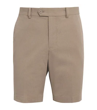 J. Lindeberg J Lindeberg Vent Shorts In Brown