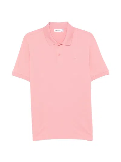 J. Lindeberg Verse Polo Shirt In Pink