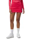 J. Lindeberg Women's Amelie Mini Tennis Skort In Red Rose