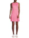 J. Lindeberg Women's Cora Print Active Minidress With Built-in Shorts