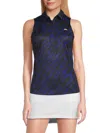 J. Lindeberg Women's Dena Print Sleeveless Top