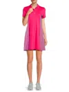 J. Lindeberg Women's Dora 2-piece Panel Mini Dress & Short Set In Pink