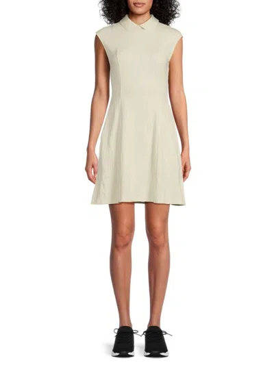 J. Lindeberg Women's Jill Sleeveless A-line Dress In White