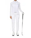 J. Lindeberg Golf Tour Tech Polo Shirt In White