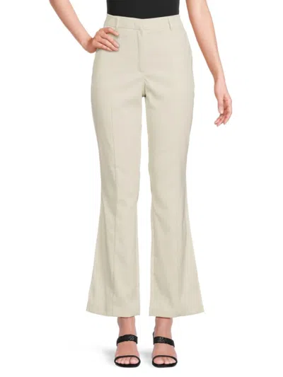 J. Lindeberg Women's Solid Flare Pants In Neutral