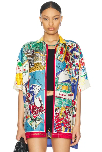 J. Logan Home Vintage Maison Shirt In Multi
