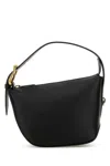 J & M Davidson Black Leather Zip Quiver Handbag