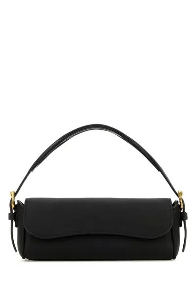 J & M Davidson Black Bonny Baguette Handbag