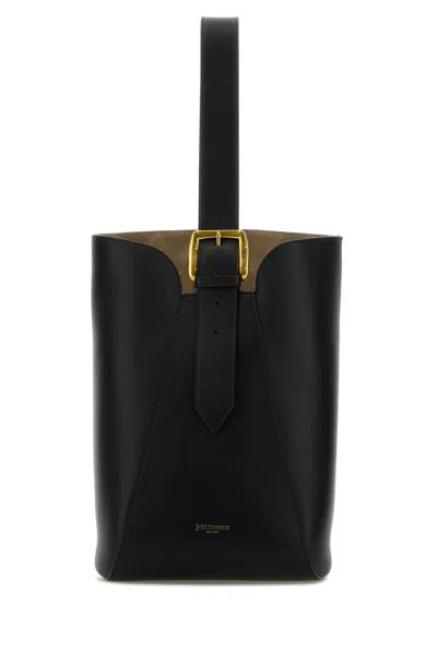 J & M Davidson J&m Davidson Black Leather Quiver Bucket Bag