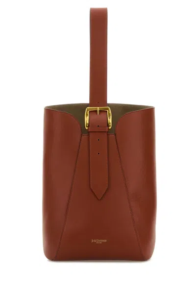 J & M Davidson J&m Davidson Caramel Leather Quiver Bucket Bag