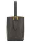 J & M Davidson J&m Davidson Dove Grey Leather Quiver Bucket Bag