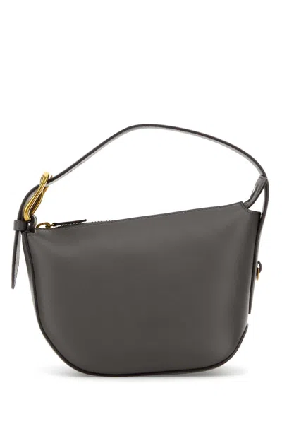 J & M Davidson J&m Davidson Slate Leather Zip Quiver Handbag