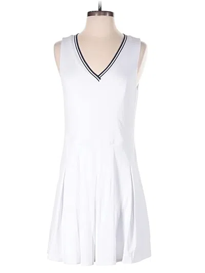 Pre-owned J. Mclaughlin Active Dress In White