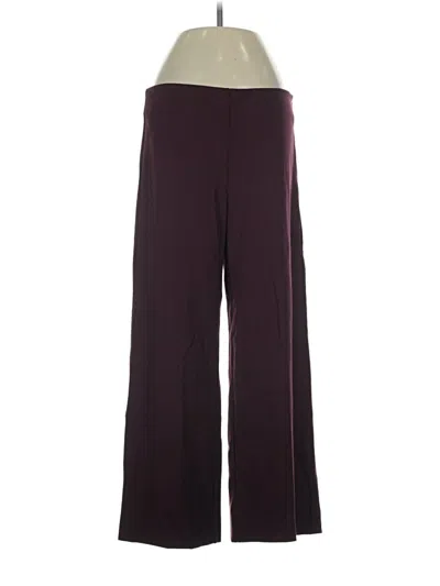 Pre-owned J. Mclaughlin Active Pants In Burgundy