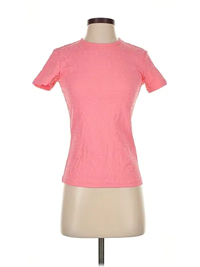 Pre-owned J. Mclaughlin Active T-shirt In Pink
