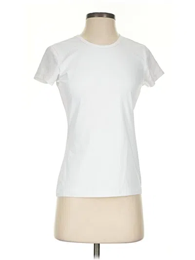 Pre-owned J. Mclaughlin Active T-shirt In White