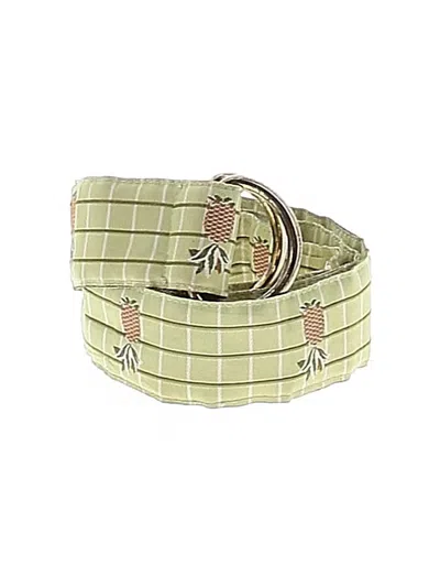 Pre-owned J. Mclaughlin Belt In Green