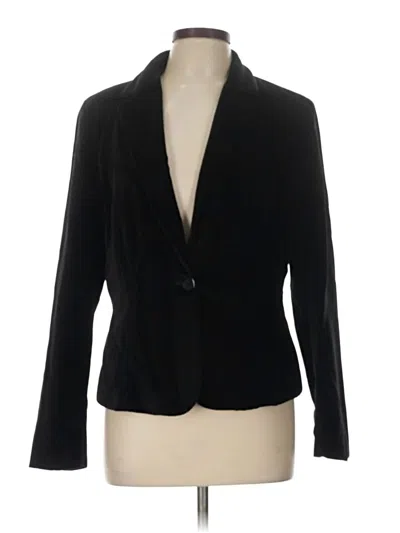 Pre-owned J. Mclaughlin Blazer Jacket In Black